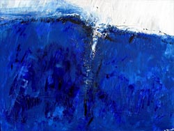 Gespaltenes Blau